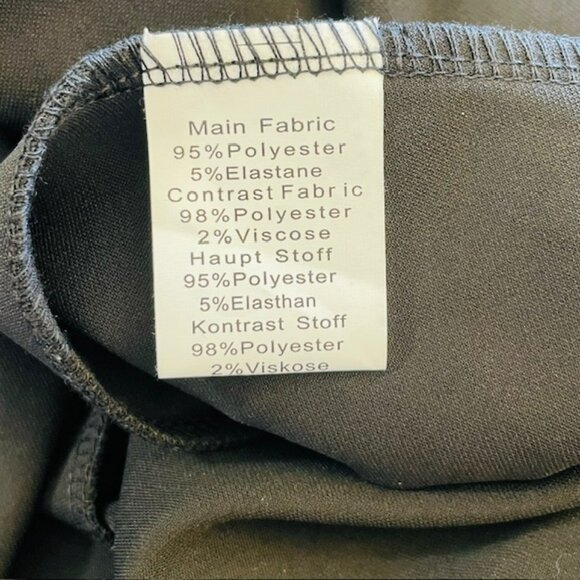 Grace Karin Black Ruffled Feminine Party Event Women's Maxi Dress NWT Size Small - Picture 10 of 11